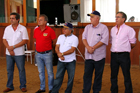 Paulo Maia, Milton, Josué Rodrigues, Nelson Trombine, Afonso Davo e Guto Amaral (Durante premiação na Expo. Brasileira, Indaiatuba - 2012)